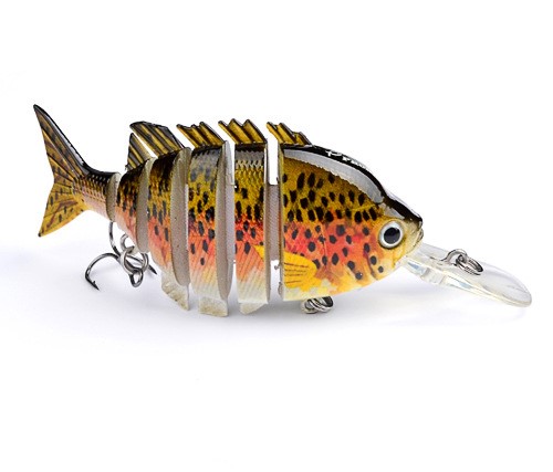 Hard Fishing Lure Segment jointed 100mm 14g – DJY37D